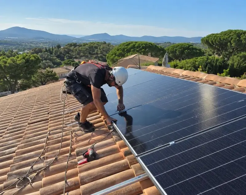 Installateur panneaux solaires Contamine-Sarzin — pose photovoltaïque sur toiture
