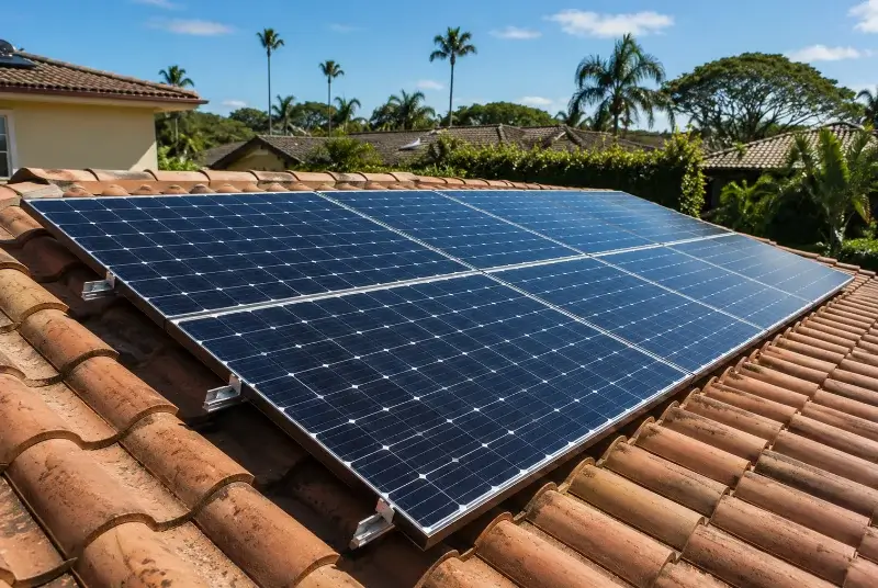 Installation de panneaux solaires à Contamine-Sarzin